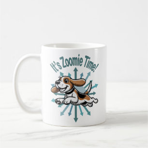 Zoomie Time Beagle Kaffemugg