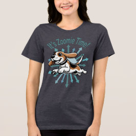 Zoomie Time Beagle T Shirt