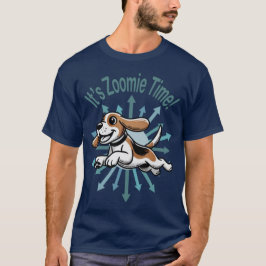 Zoomie Time Beagle T Shirt