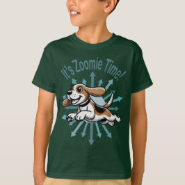 Zoomie Time Beagle T Shirt