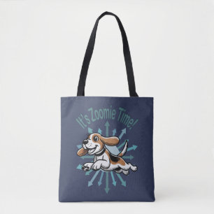Zoomie Time Beagle Tygkasse