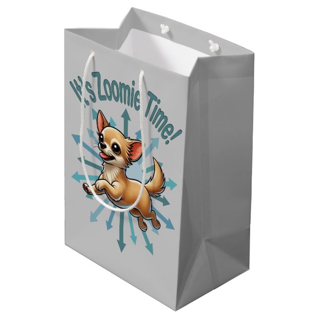 Zoomie Time Chihuahua (Baksidan Vinklad)