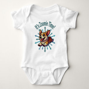 Zoomie Time Corgi T Shirt