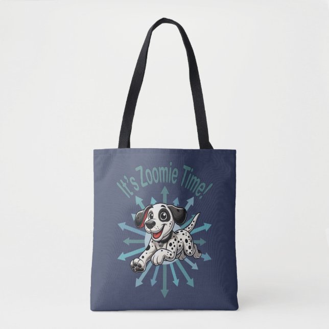 Zoomie Time Dalmatian Tygkasse (Framsida)