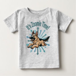 Zoomie Time German Shepherd T Shirt