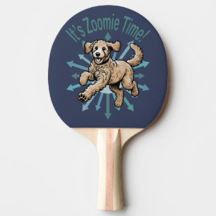 Zoomie Time Golden Doodle Pingisracket