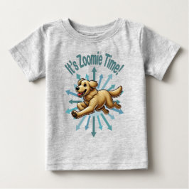 Zoomie Time Golden Retriever T Shirt