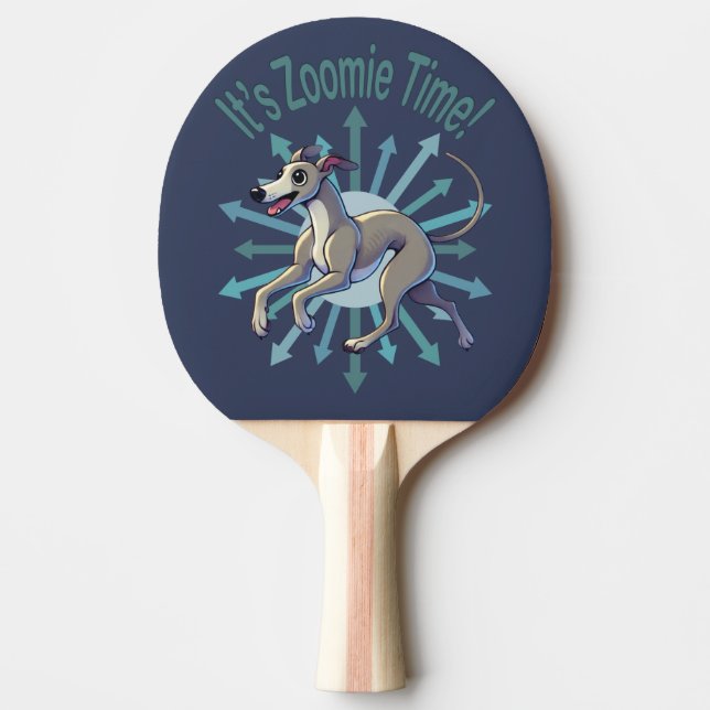 Zoomie Time Greyhound Pingisracket (Framsidan)