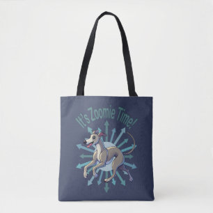 Zoomie Time Greyhound Tygkasse