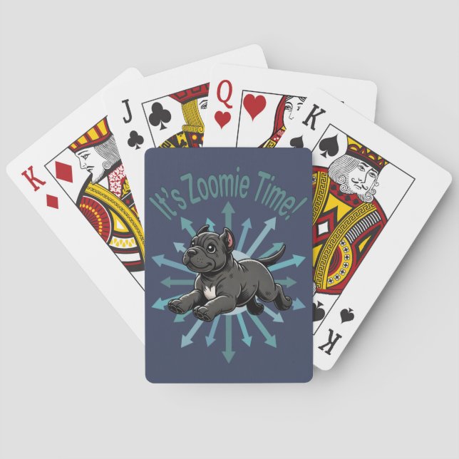 Zoomie Time Käpp Corso Casinokort (Baksidan)