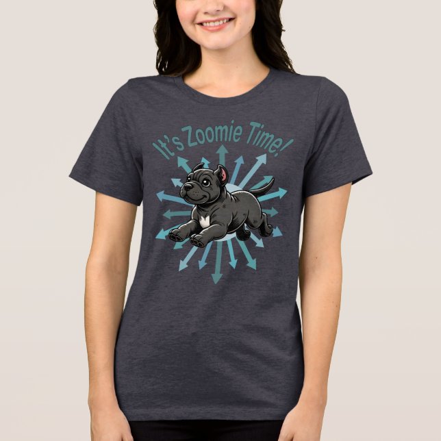Zoomie Time Käpp Corso T Shirt (Framsida)
