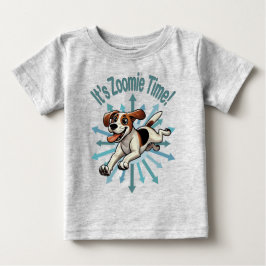 Zoomie Time Medium Beagle Mutt T Shirt