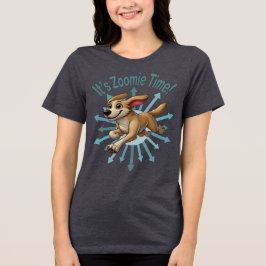 Zoomie Time Medium Tan Mutt T Shirt