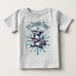 Zoomie Time Miniature Schnauzer T Shirt