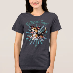 Zoomie Time Mutt T Shirt