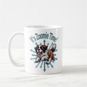 Zoomie Time Saint Bernard Kaffemugg