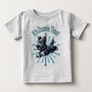 Zoomie Time Scottish Terrier T Shirt