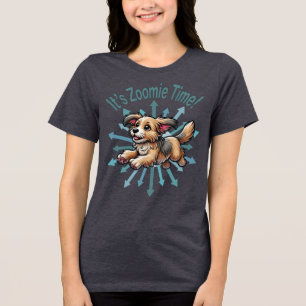 Zoomie Time Small Mutt T Shirt