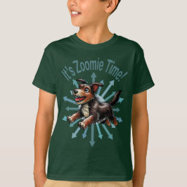 Zoomie Time Terrier Mutt T Shirt