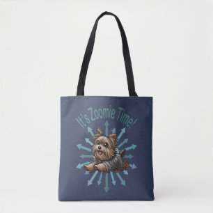 Zoomie Time Yorkshire Terrier Tygkasse