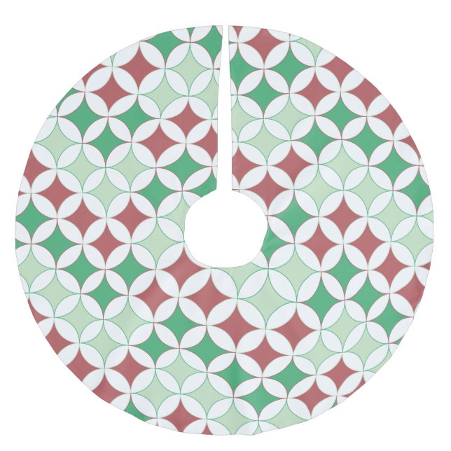 Zoomie Tomte Jul Julgransmatta Borstad Polyester (Framsidan)
