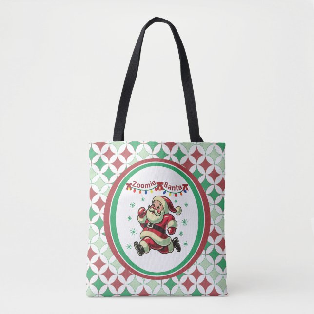 Zoomie Tomte Jul Tygkasse (Framsida)