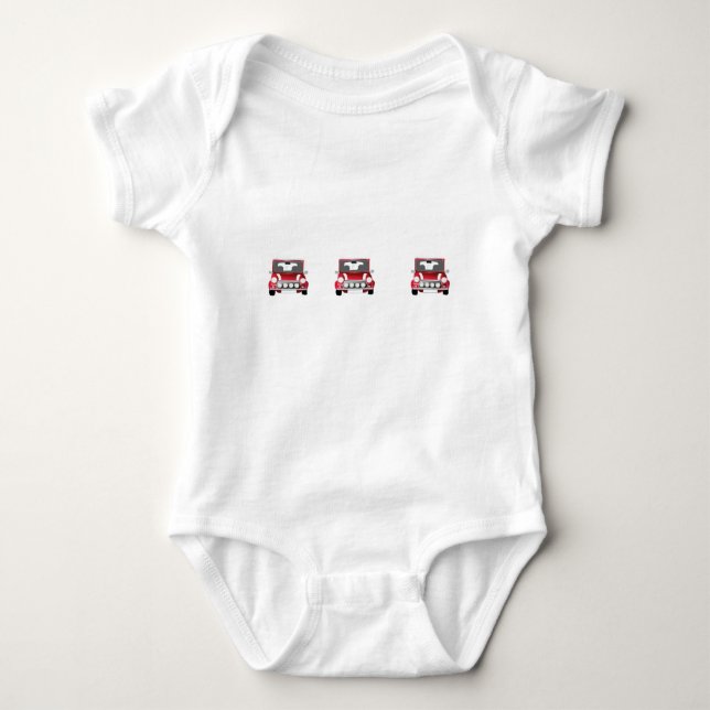 ZoominJeepbaby Tee Shirt (Framsida)