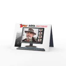 Zoomy 60 Birthday Funny Video Conference Call