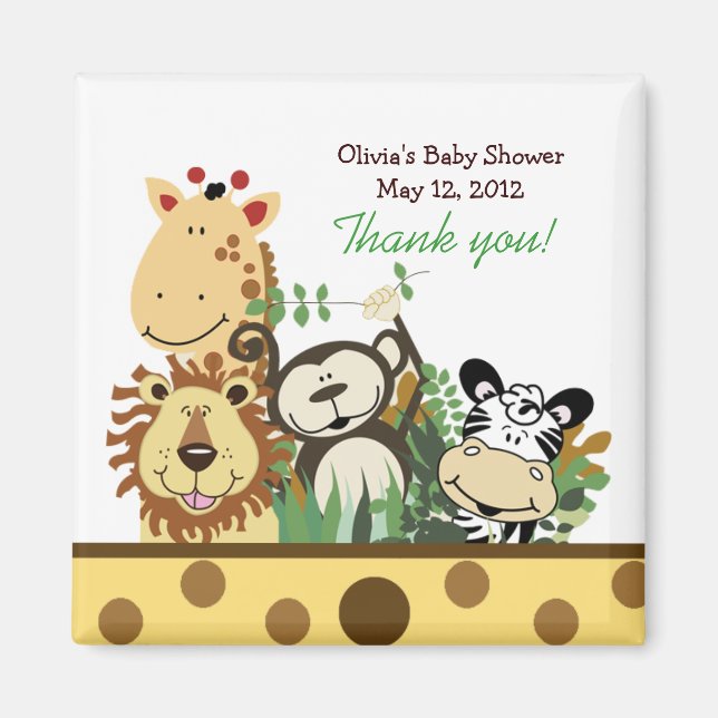 ZOOOBESÄTTNINGSGRUPPEN (GULT) MAGNET (Framsidan)