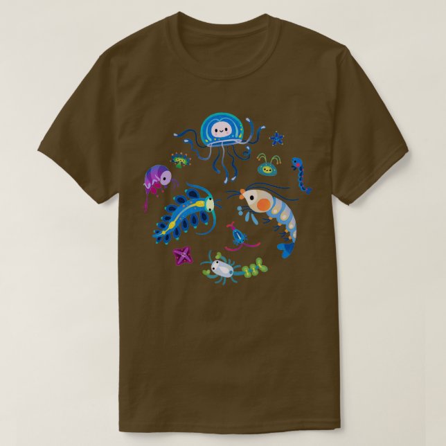 Zooplankton T Shirt (Design framsida)