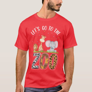 Zoorip födelsedagspresent djurälskare vänner t shirt