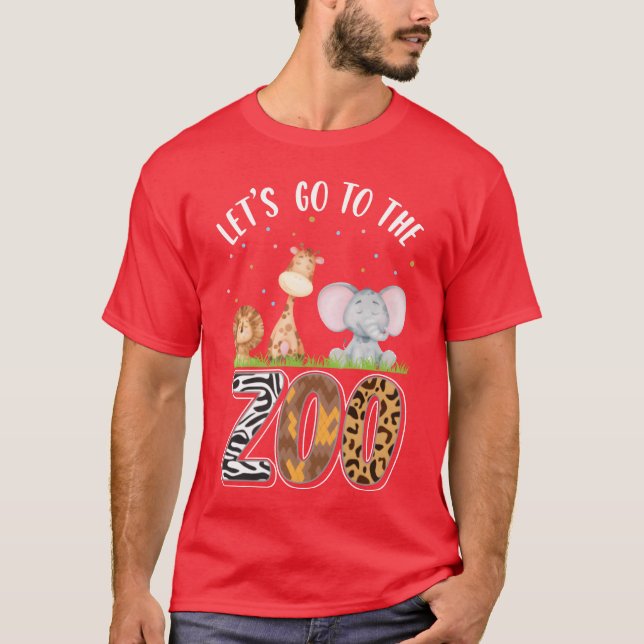 Zoorip födelsedagspresent djurälskare vänner t shirt (Framsida)