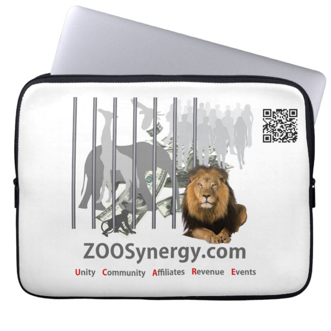ZOOSynergy - Laptop sleeve 13 tum (Framsidan)