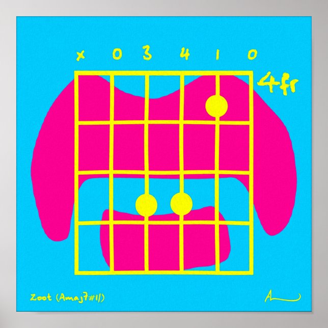 Zoot (Amaj7#11) Poster (Framsidan)