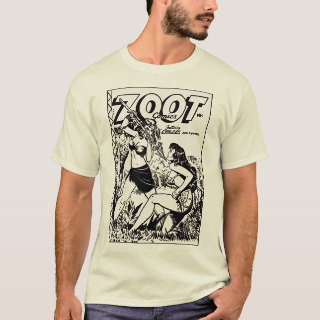 ZOOT-Tecknader T-Shirt (Framsida)
