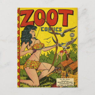 Zoot-tecknader Vykort