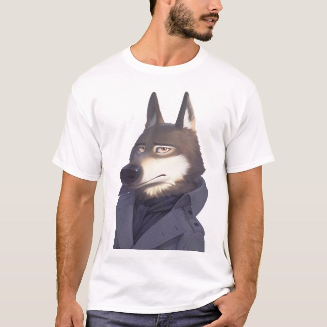 Zootopia Wolf T Shirt (Framsida)