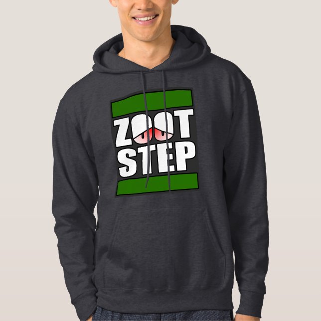 Zootstep zooted rolig DUBSTEP Hoodie (Framsida)