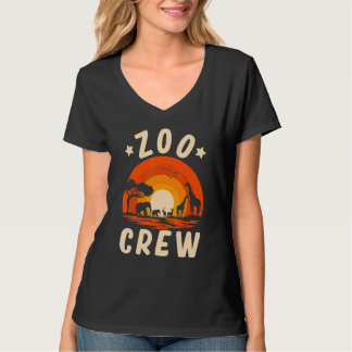 Zooutflykt Pojkar Flickor Zoo Djur T Shirt