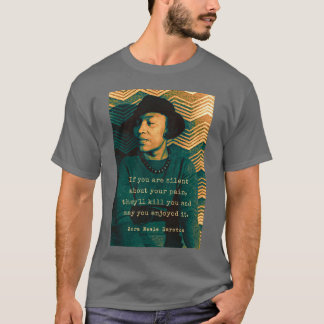 Zora Neale Hurston porträtt och citat Om du är t Shirt
