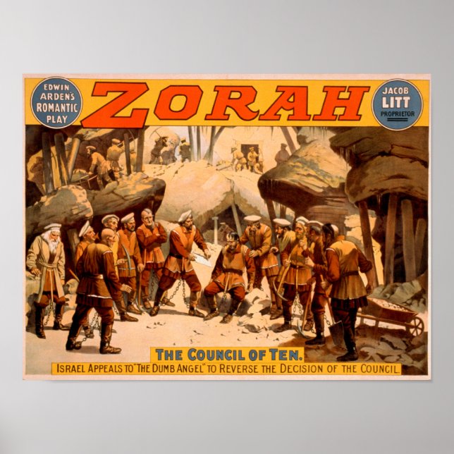 Zorah Russian Miners Theatrical Poster (Framsidan)