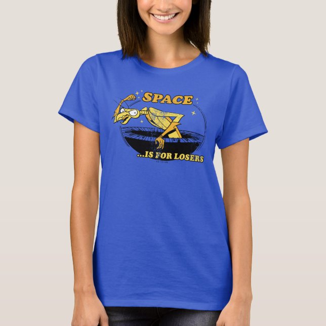 Zorak "Space is for Losers" T Shirt (Framsida)