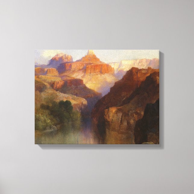 Zoraster Peak (Grand Canyon i Arizona, USA) Canvastryck (Framsida)