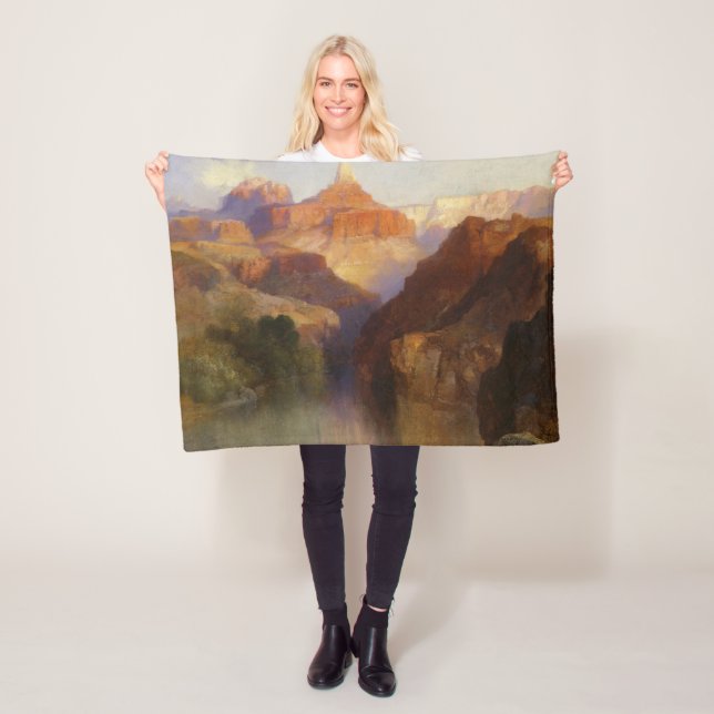 Zoraster Peak (Grand Canyon i Arizona, USA) Fleecefilt (På plats)