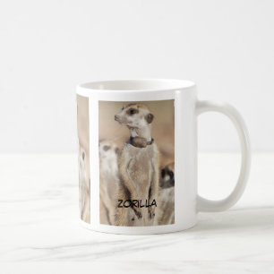 Zorilla meerkatmugg kaffemugg