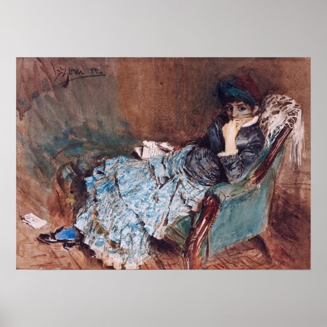 Zorn - Brev, 1882 Poster (Framsidan)