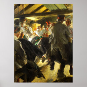 Zorn - Dance in the Gopsmorkate 1914 Poster