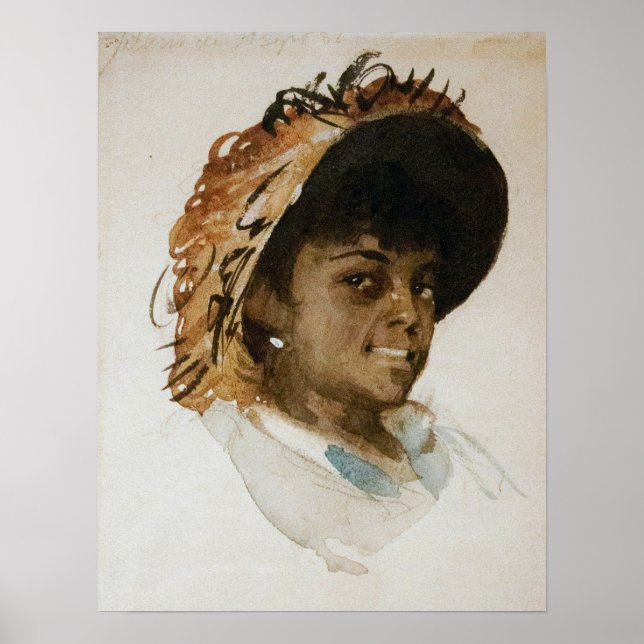 Zorn - Fanny Nelson 1881 Poster (Framsidan)