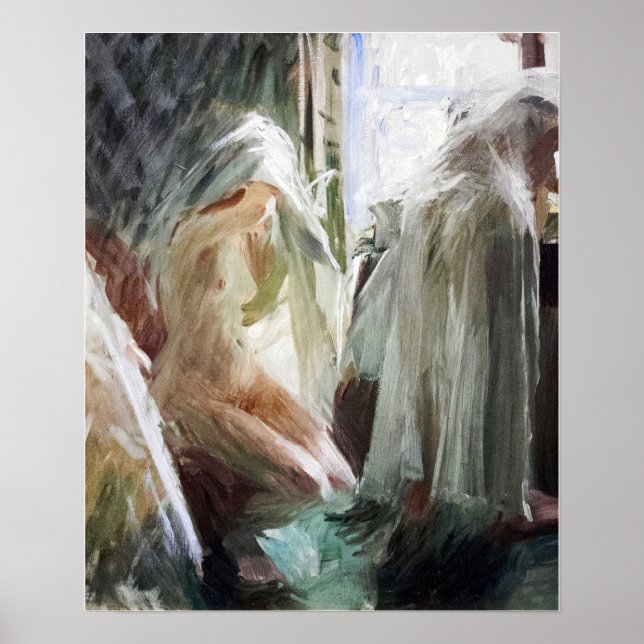 Zorn - flicka i fönstret poster (Framsidan)