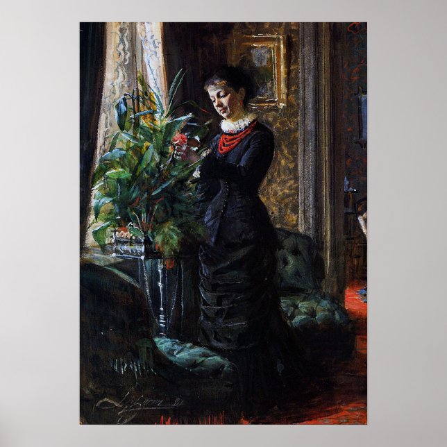 Zorn - Fru Lisen Samson Poster (Framsidan)